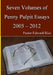 Seven Volumes of Penny Pulpit Essays 2005 - 2012 by Pastor Edward Rice