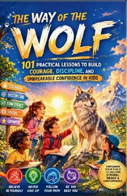 The Way of The wolf: 101 Practical Lessons to Build Courage, Discipline, and Unbreakable Confidence in Kids by Naomi Clara