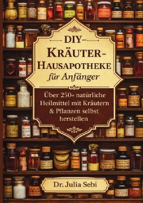 DIY-Kräuter-Hausapotheke für Anfänger: Über 250 natürliche Heilmittel mit Kräutern & Pflanzen selbst herstellen by Julia Sebi