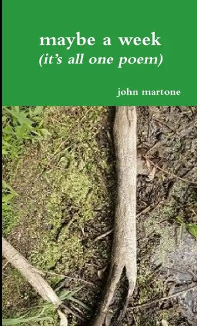 maybe a week (it's all one poem) by John Martone