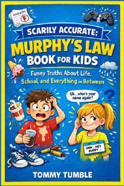 Scarily Accurate Murphy's Law Book For Kids: Funny Truths About Life, School, and Everything in Between by Tommy Tumble