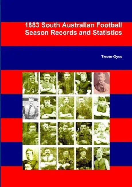 1883 South Australian Football Season Records and Statistics by Trevor Gyss