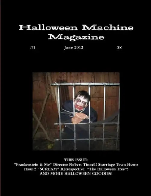 Halloween Machine Magazine Issue One by Paul Counelis