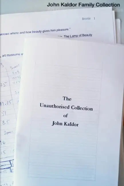 The Unauthorised Collection of John Kaldor by David De Boer