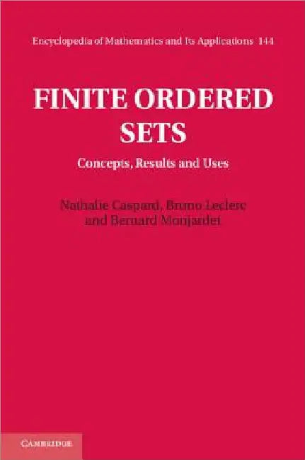 Finite Ordered Sets by Nathalie Caspard