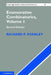 Enumerative Combinatorics: Volume 1 by Richard P. Stanley