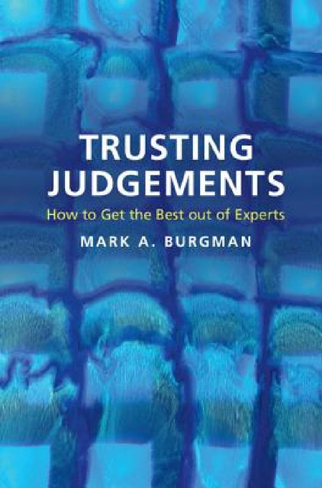 Trusting Judgements by Mark A. Burgman