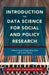 Introduction to Data Science for Social and Policy Research by Jose Manuel Magallanes Reyes
