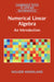 Numerical Linear Algebra by Holger Wendland