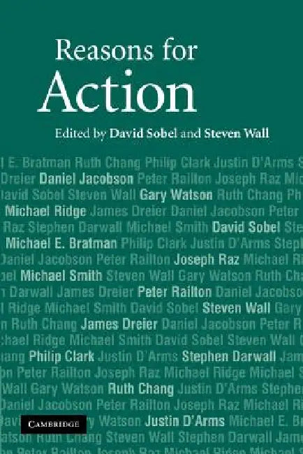 Reasons for Action by David Sobel, Steven Wall