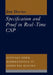Specification and Proof in Real Time CSP by Jim Davies