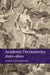 Academy Dictionaries 1600-1800 by John Considine