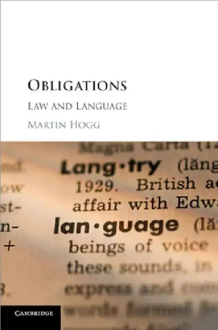 Obligations by Martin Hogg