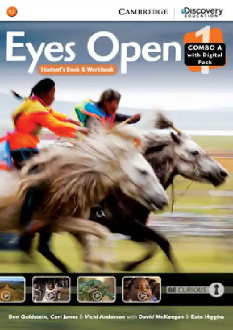 Eyes Open Level 1 Combo a with Online Workbook and Online Practice by Ben Goldstein