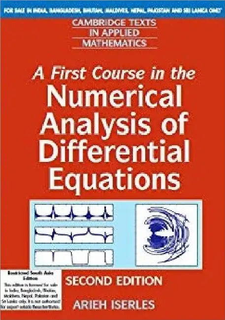 First Course In The Numerical Analysis Of Differential Equations by Arieh Iserles