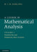 A Course in Mathematical Analysis by D. J. H. Garling