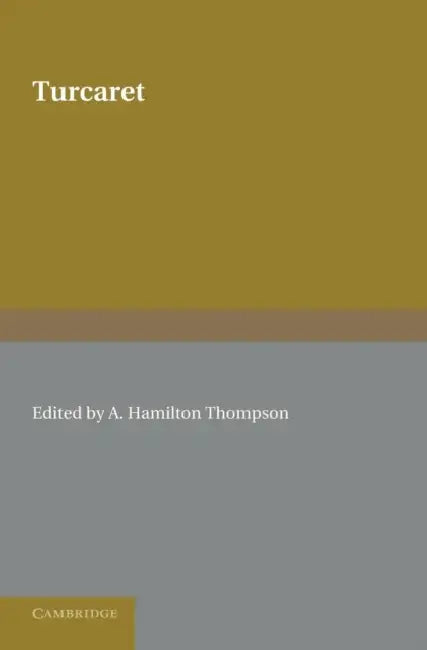 Turcaret by Alain Rene Le Sage, Alexander Hamilton Thompson