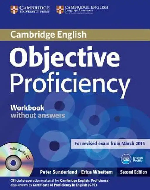 Objective Proficiency Workbook Without Answers with Audio CD by Peter Sunderland