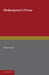Shakespeare's Prose by Milton Crane