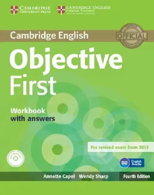 Objective First Workbook with Answers with Audio CD by Annette Capel