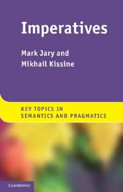 Imperatives by Mark Jary, Mikhail Kissine