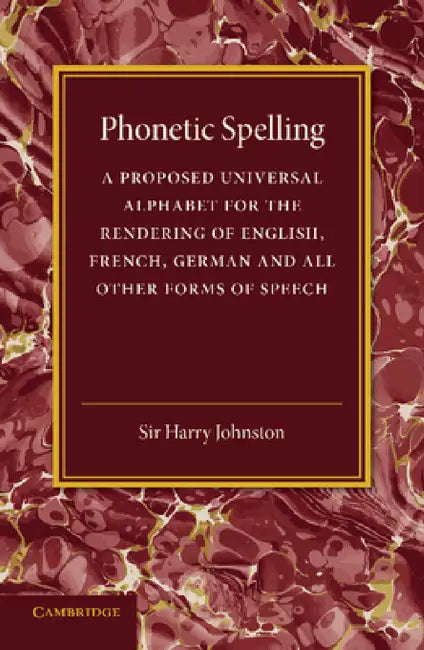 Phonetic Spelling by Harry Johnston