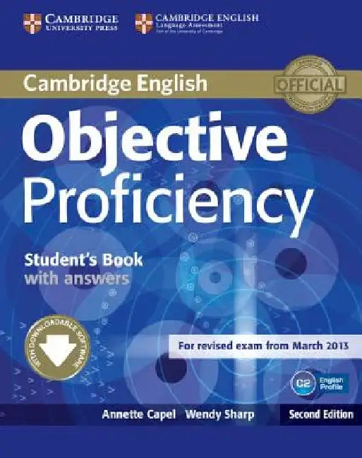 Objective Proficiency Student's Book with Answers with Downloadable Software by Annette Capel