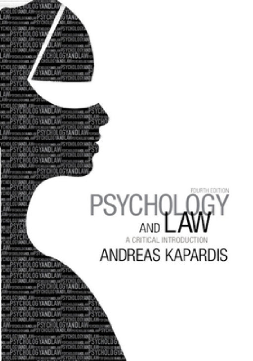 Psychology and Law by Andreas Kapardis
