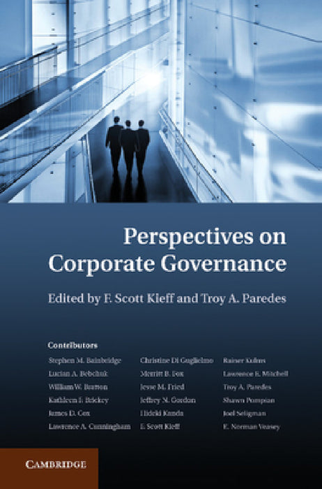 Perspectives on Corporate Governance by F. Scott Kieff, Troy A. Paredes
