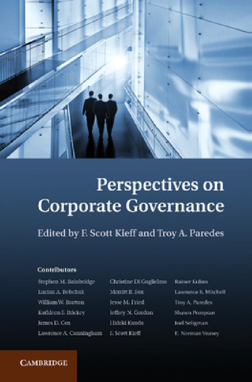 Perspectives on Corporate Governance by F. Scott Kieff, Troy A. Paredes