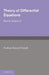 Theory of Differential Equations: Partial Differential Equations by Andrew Russell Forsyth