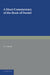 A Short Commentary on the Book of Daniel: For the Use of Students by A. A. Bevan