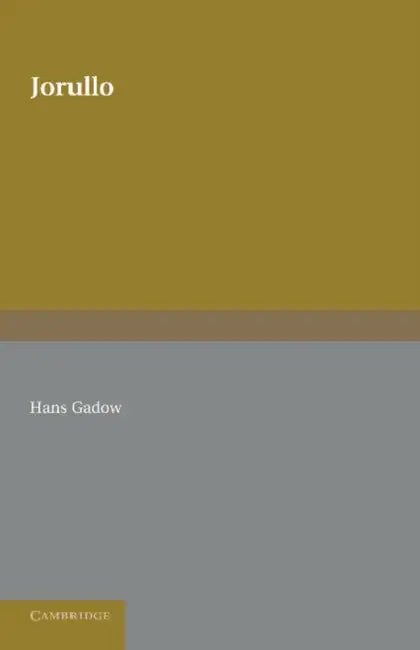 Jorullo: The History of the Volcano of Jorullo and the Reclamation of the Devastated District by Animals and Plants by Hans Gadow