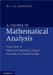 A Course in Mathematical Analysis by D. J. H. Garling