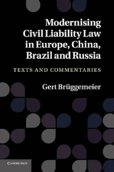 Modernising Civil Liability Law in Europe, China, Brazil and Russia: Texts and Commentaries by Gert Bruggemeier