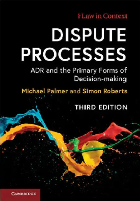 Dispute Processes by Michael Palmer
