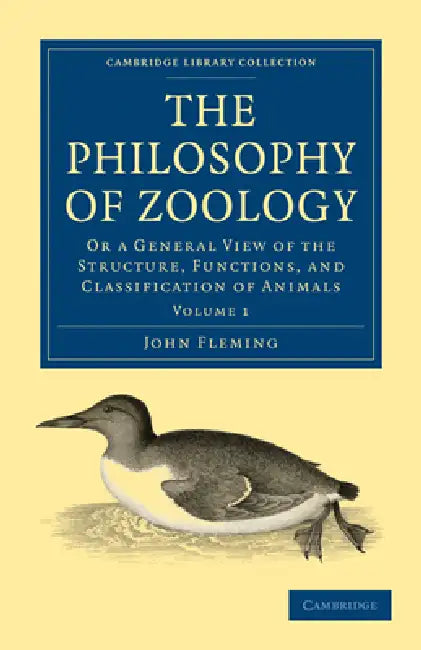 The Philosophy of Zoology by John Fleming