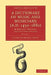 A Dictionary of Music and Musicians (A.D. 1450-1880) 5 Volume Paperback Set: By Eminent Writers, English and Foreign by George Grove