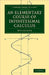 An Elementary Course of Infinitesimal Calculus by Horace Lamb