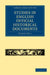 Studies in English Official Historical Documents by Hubert Hall, Hall Hubert