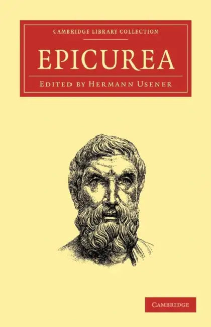 Epicurea by Epicurus, Hermann Usener, Usener Hermann