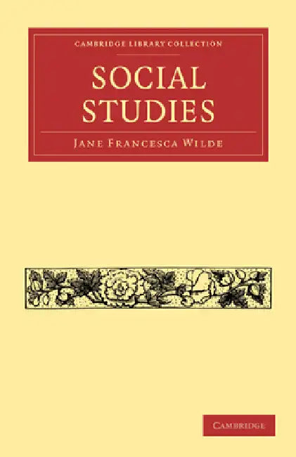 Social Studies by Jane Francesca Wilde