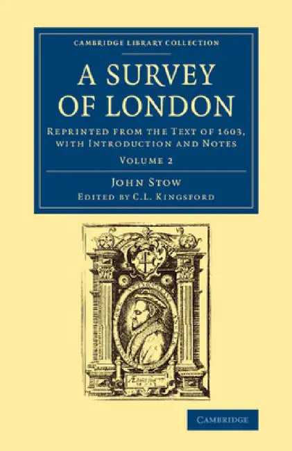 A Survey of London by John Stow, C. L. Kingsford