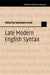 Late Modern English Syntax by Marianne Hundt