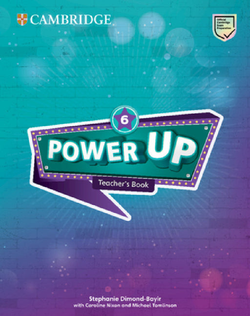 Power Up Level 6 Teacher's Book by Stephanie Dimond-Bayir, Caroline Nixon, Michael Tomlinson