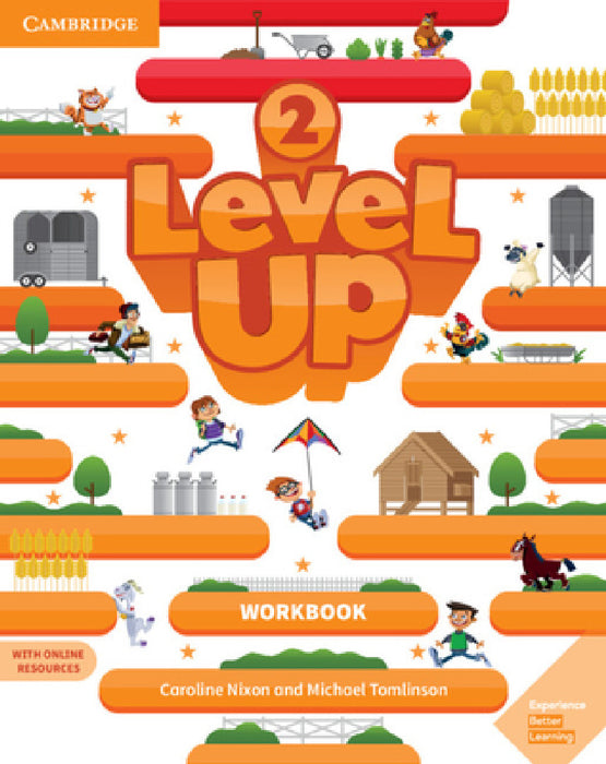 Level Up Level 2 Workbook with Online Resources and My Home Booklet by Caroline Nixon, Michael Tomlinson
