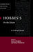 Hobbes's on the Citizen: A Critical Guide by Robin Douglass, Johan Olsthoorn
