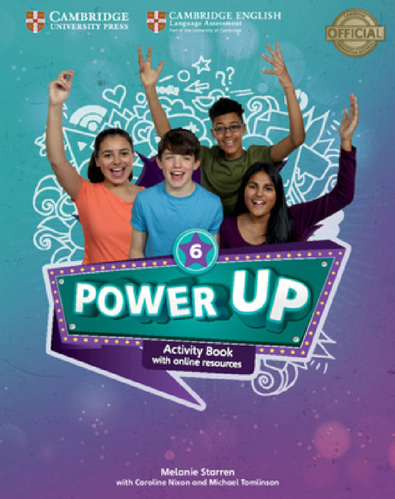Power Up Level 6 Activity Book with Online Resources and Home Booklet [With Booklet] by Melanie Starren, Caroline Nixon, Michael Tomlinson