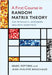 A First Course in Random Matrix Theory by Marc Potters