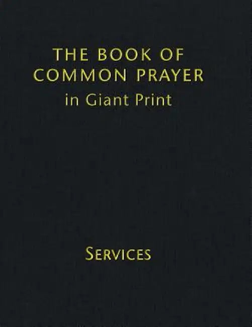 Book of Common Prayer Giant Print, Cp800: Volume 1: Services by Cambridge Prayer Book